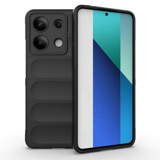 Husa de protectie Techsuit Magic Shield compatibila cu Xiaomi Redmi Note 13 4G, acoperire spate, negru