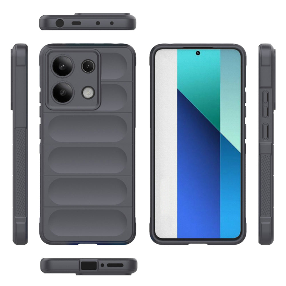 Husa de protectie Techsuit Magic Shield compatibila cu Xiaomi Redmi Note 13 4G, acoperire spate, negru