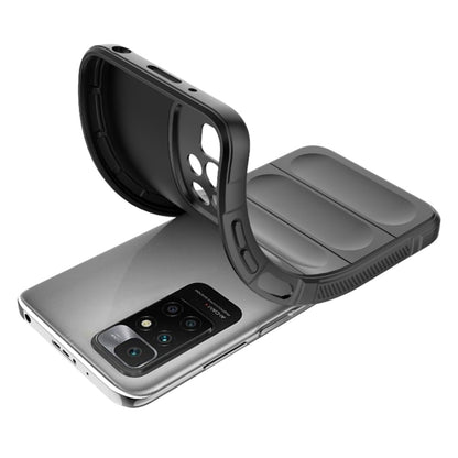 Husa de protectie Techsuit Magic Shield compatibila cu Xiaomi Redmi 10, acoperire spate, albastru inchis