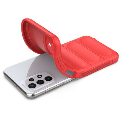 Husa de protectie Techsuit Magic Shield compatibila cu Samsung Galaxy A23 4G, acoperire spate, rosu