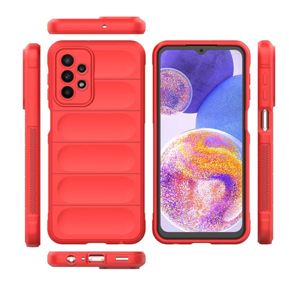 Husa de protectie Techsuit Magic Shield compatibila cu Samsung Galaxy A23 5G, acoperire spate, rosu