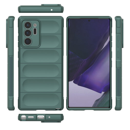 Husa de protectie Techsuit Magic Shield compatibila cu Samsung Galaxy Note 20 Ultra 4G, acoperire spate, verde
