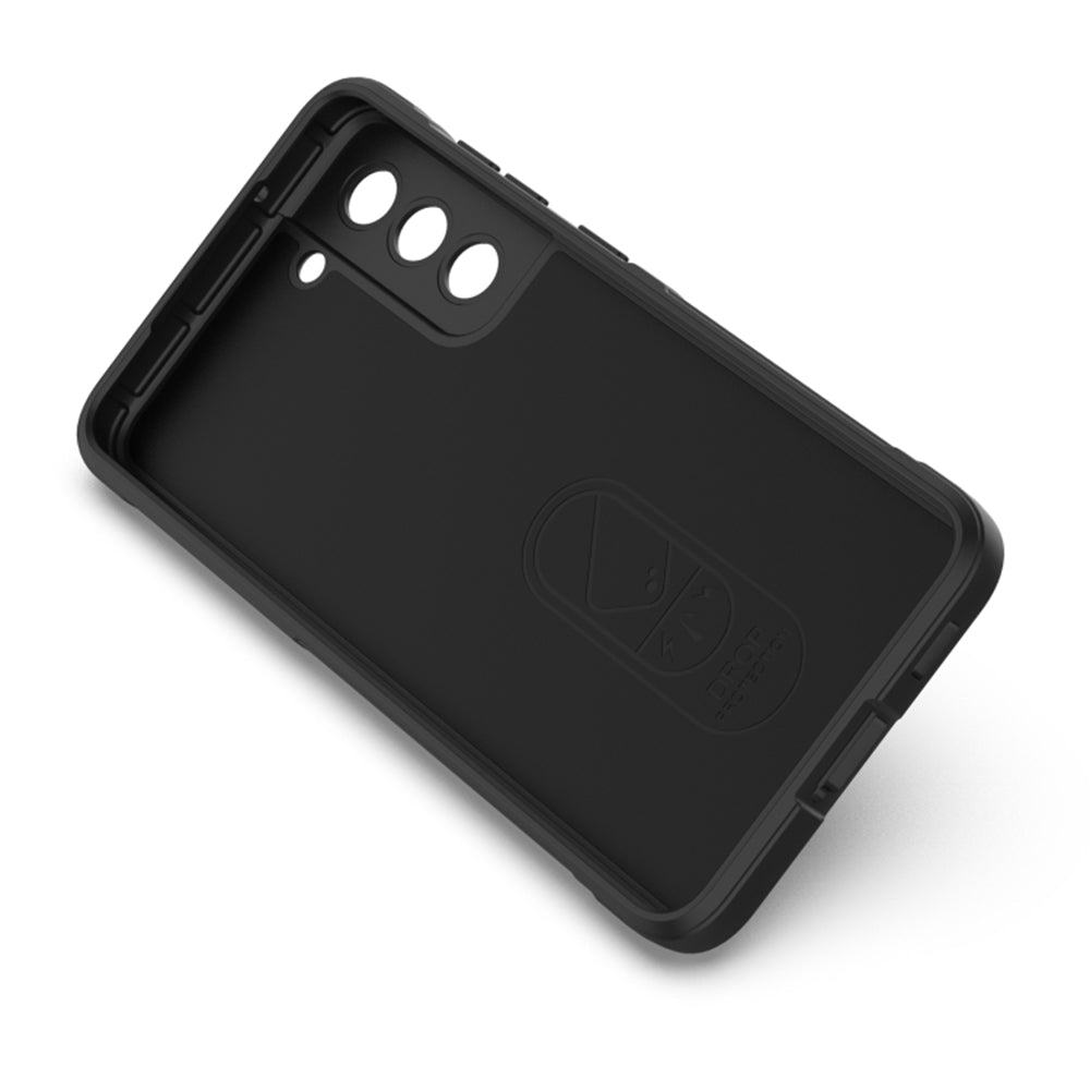 Husa de protectie Techsuit Magic Shield compatibila cu Samsung Galaxy S21 FE 5G, acoperire spate, albastru inchis