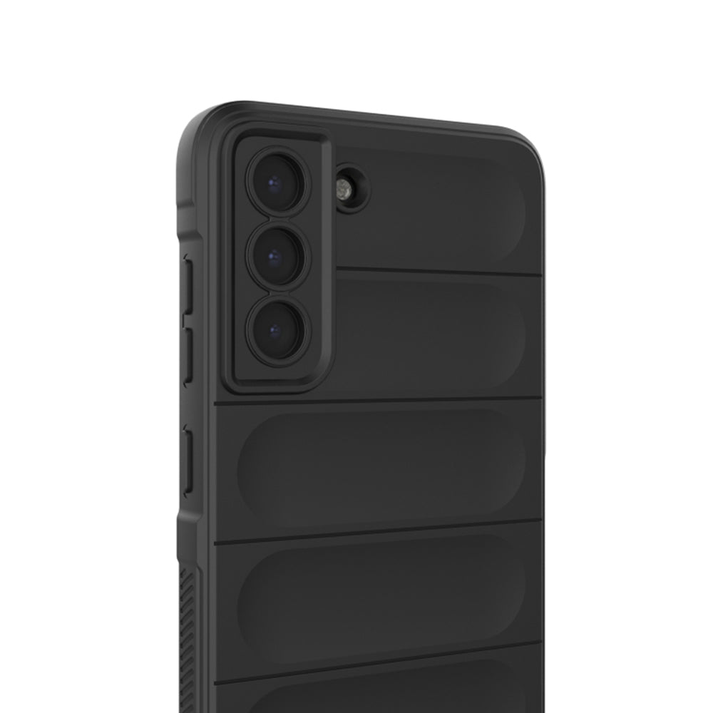 Husa de protectie Techsuit Magic Shield compatibila cu Samsung Galaxy S21 FE 5G, acoperire spate, negru