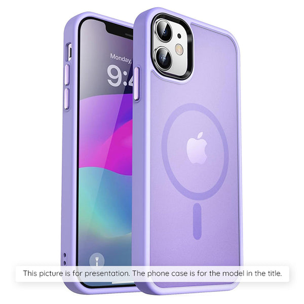 Husa de protectie Techsuit HaloFrost Series compatibila cu Apple iPhone 15 Pro , acoperire spate, mov deschis