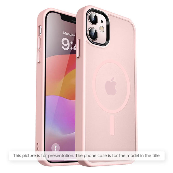 Husa de protectie Techsuit HaloFrost Series compatibila cu Apple iPhone 15 Pro , acoperire spate, roz