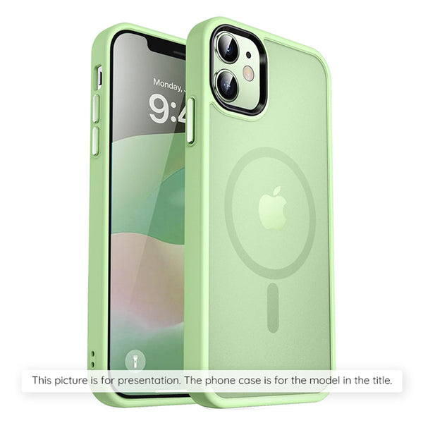 Husa de protectie Techsuit HaloFrost Series compatibila cu Apple iPhone 15 Pro , acoperire spate, verde deschis