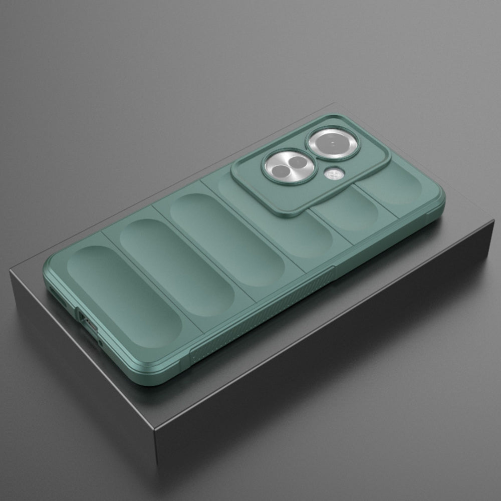 Husa de protectie Techsuit Magic Shield compatibila cu Oppo Reno11 F, acoperire spate, verde