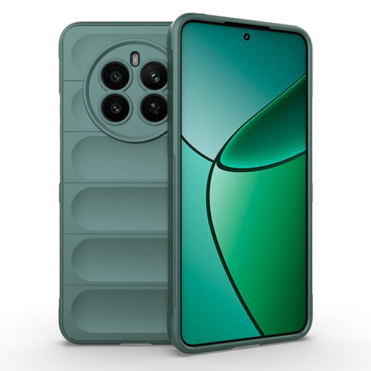 Husa de protectie Techsuit Magic Shield compatibila cu Realme 12 Plus, acoperire spate, verde