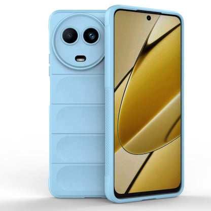 Husa de protectie Techsuit Magic Shield compatibila cu Realme 11 5G, acoperire spate, albastru inchis
