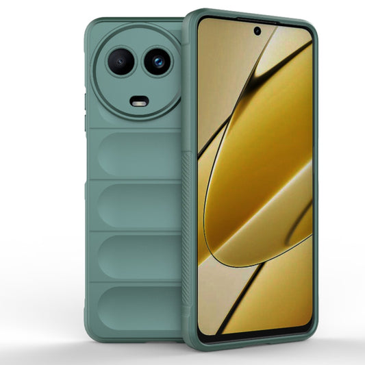 Husa de protectie Techsuit Magic Shield compatibila cu Realme 11 5G, acoperire spate, verde