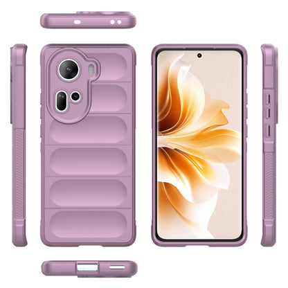 Husa de protectie Techsuit Magic Shield compatibila cu Oppo Reno11, acoperire spate, mov