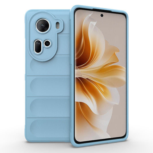 Husa de protectie Techsuit Magic Shield compatibila cu Oppo Reno11, acoperire spate, albastru inchis