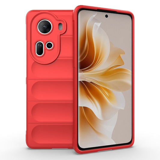 Husa de protectie Techsuit Magic Shield compatibila cu Oppo Reno11, acoperire spate, rosu