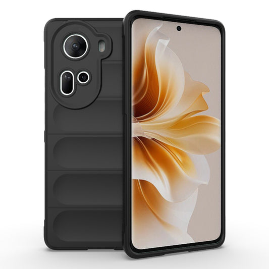 Husa de protectie Techsuit Magic Shield compatibila cu Oppo Reno11, acoperire spate, negru