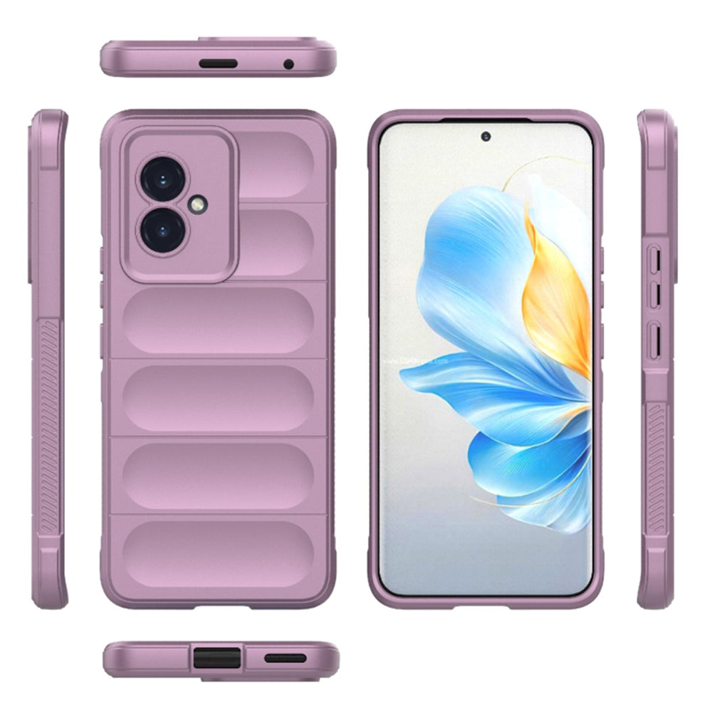 Husa de protectie Techsuit Magic Shield compatibila cu Honor 100, acoperire spate, mov