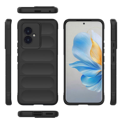 Husa de protectie Techsuit Magic Shield compatibila cu Honor 100, acoperire spate, negru