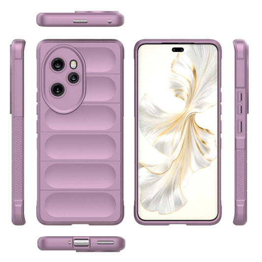 Husa de protectie Techsuit Magic Shield compatibila cu Honor 100 Pro, acoperire spate, mov