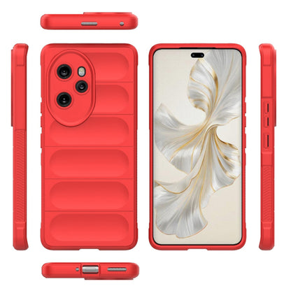 Husa de protectie Techsuit Magic Shield compatibila cu Honor 100 Pro, acoperire spate, rosu