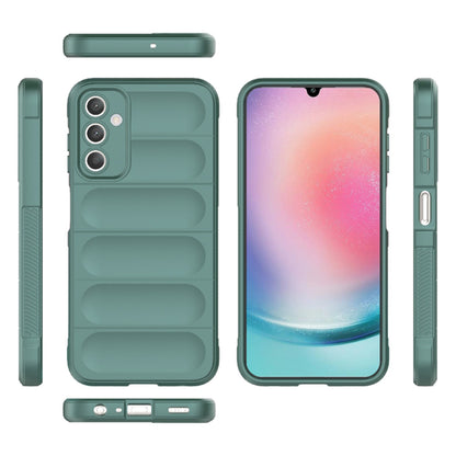 Husa de protectie Techsuit Magic Shield compatibila cu Samsung Galaxy A25 5G, acoperire spate, verde