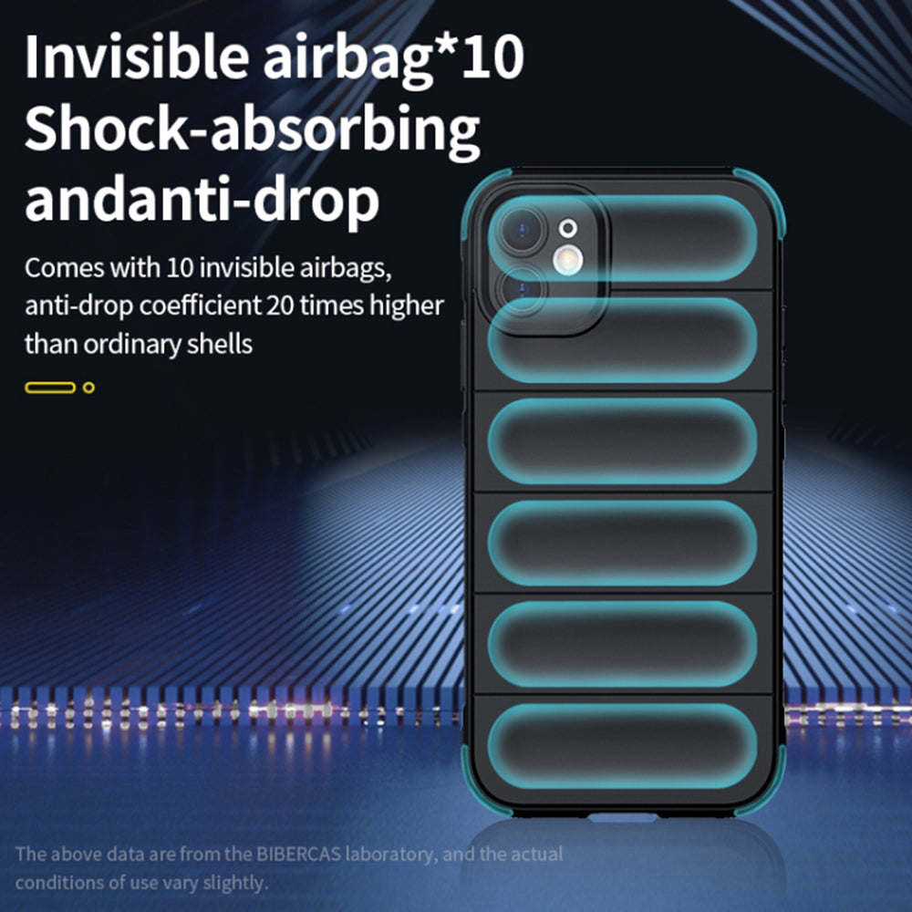 Husa de protectie Techsuit Magic Shield compatibila cu Apple iPhone 13 Pro, acoperire spate, visiniu