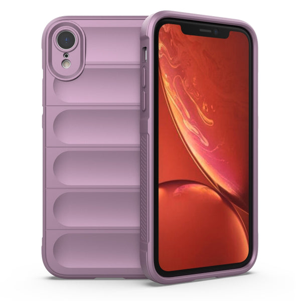 Husa de protectie Techsuit Magic Shield compatibila cu Apple iPhone XR, acoperire spate, mov