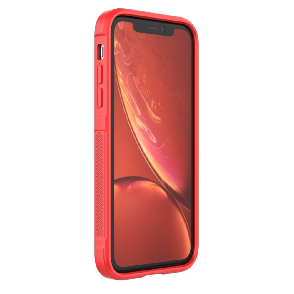 Husa de protectie Techsuit Magic Shield compatibila cu Apple iPhone XR, acoperire spate, rosu