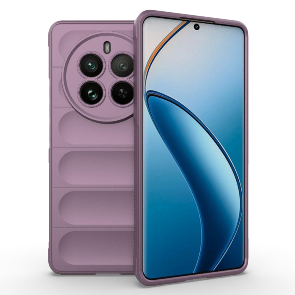 Husa de protectie Techsuit Magic Shield compatibila cu Realme 12 Pro Plus, acoperire spate, mov