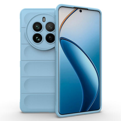 Husa de protectie Techsuit Magic Shield compatibila cu Realme 12 Pro, acoperire spate, albastru inchis