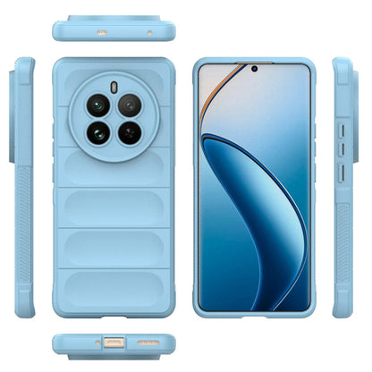 Husa de protectie Techsuit Magic Shield compatibila cu Realme 12 Pro, acoperire spate, albastru inchis