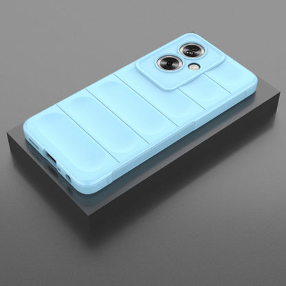 Husa de protectie Techsuit Magic Shield compatibila cu Oppo A79 5G, acoperire spate, albastru inchis