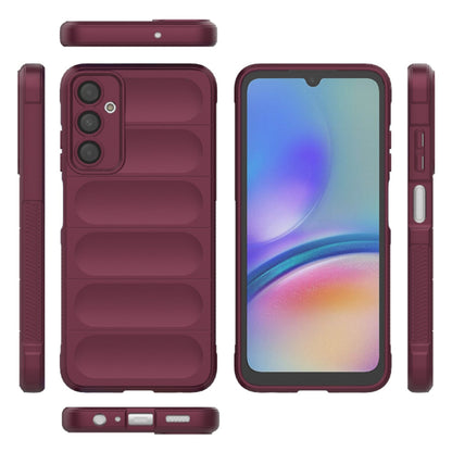 Husa de protectie Techsuit Magic Shield compatibila cu Samsung Galaxy A05s, acoperire spate, visiniu