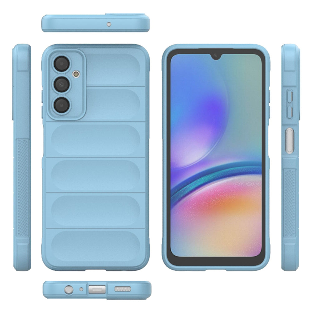 Husa de protectie Techsuit Magic Shield compatibila cu Samsung Galaxy A05s, acoperire spate, albastru inchis