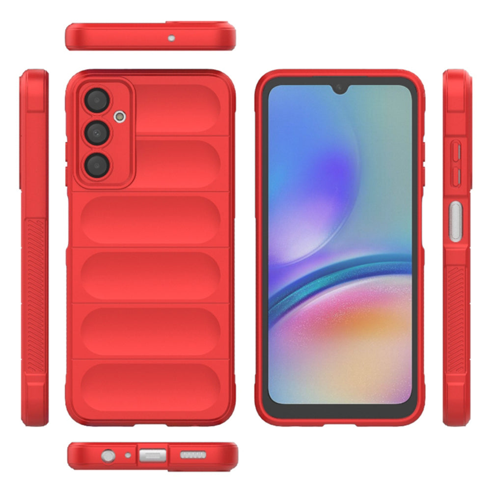 Husa de protectie Techsuit Magic Shield compatibila cu Samsung Galaxy A05s, acoperire spate, rosu
