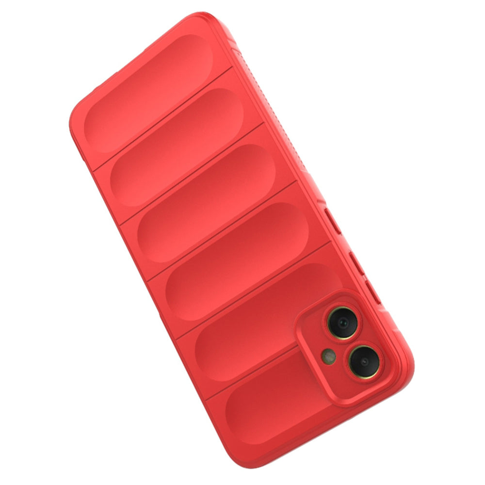 Husa de protectie Techsuit Magic Shield compatibila cu Samsung Galaxy A05, acoperire spate, visiniu