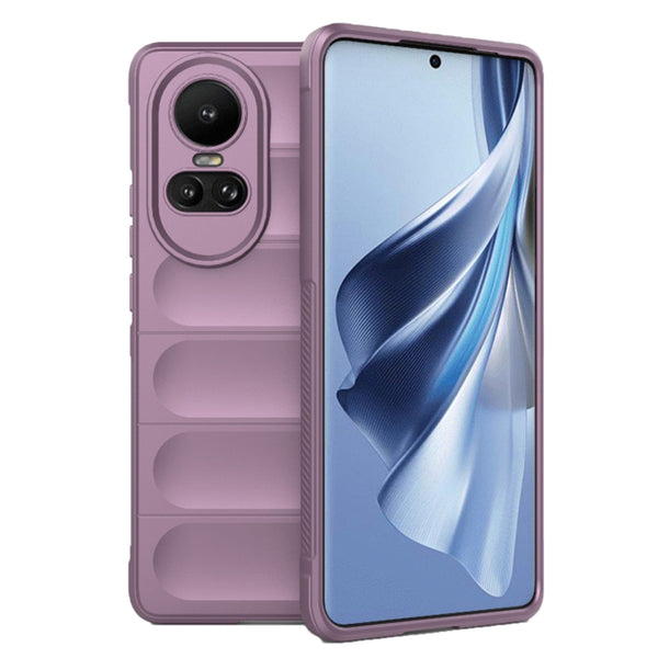 Husa de protectie Techsuit Magic Shield compatibila cu Oppo Reno10 Pro, acoperire spate, mov