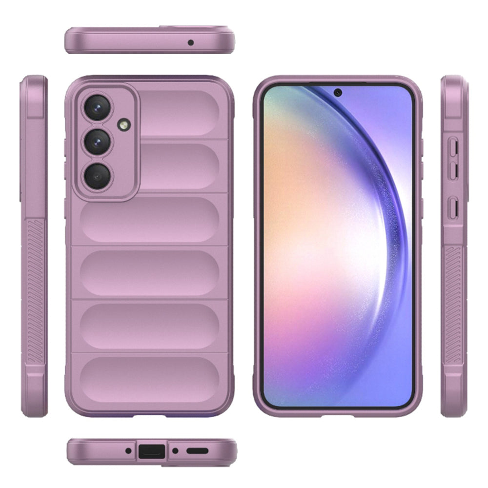Husa de protectie Techsuit Magic Shield compatibila cu Samsung Galaxy A54, acoperire spate, mov
