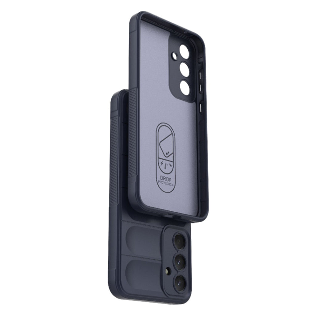 Husa de protectie Techsuit Magic Shield compatibila cu Samsung Galaxy A54, acoperire spate, visiniu