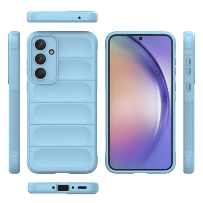 Husa de protectie Techsuit Magic Shield compatibila cu Samsung Galaxy A54, acoperire spate, albastru inchis
