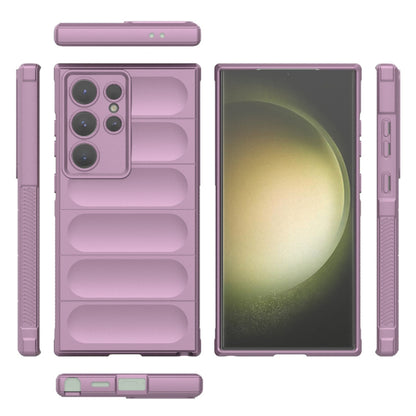 Husa de protectie Techsuit Magic Shield compatibila cu Samsung Galaxy S23 Ultra, acoperire spate, mov