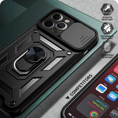 Husa de protectie Techsuit CamShield Series compatibila cu Apple iPhone 11 Pro, acoperire spate, albastru
