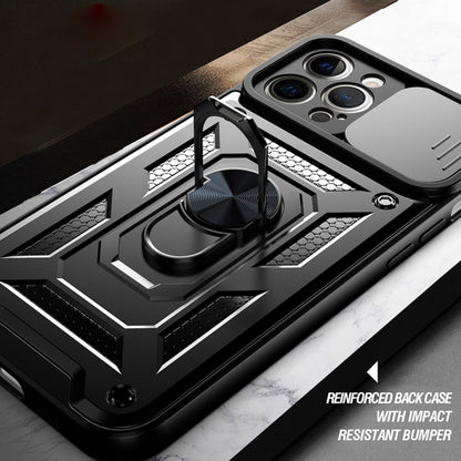 Husa de protectie Techsuit CamShield Series compatibila cu Apple iPhone 11 Pro, acoperire spate, albastru