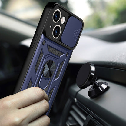 Husa de protectie Techsuit CamShield Series compatibila cu Apple iPhone 13 Pro, acoperire spate, albastru
