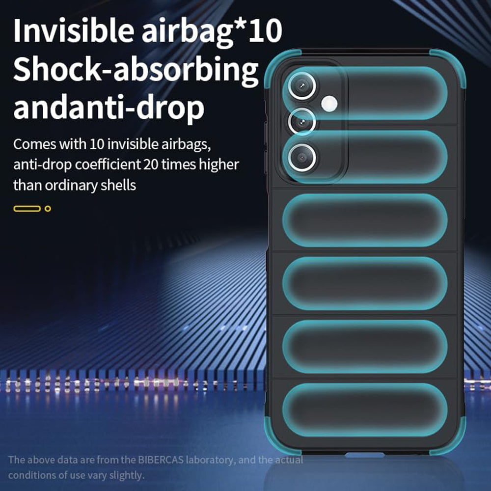Husa de protectie Techsuit Magic Shield compatibila cu Oppo Reno11 Pro, acoperire spate, verde