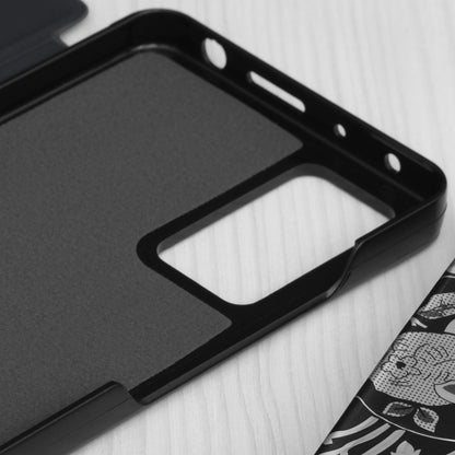 Husa de protectie Techsuit eFold Series compatibila cu Xiaomi Redmi Note 12 Pro 5G, acoperire spate, rosu