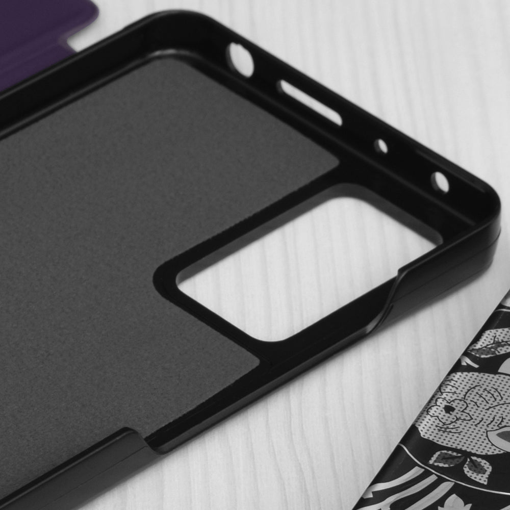 Husa de protectie Techsuit eFold Series compatibila cu Xiaomi Redmi Note 12 Pro 5G, acoperire spate, verde inchis