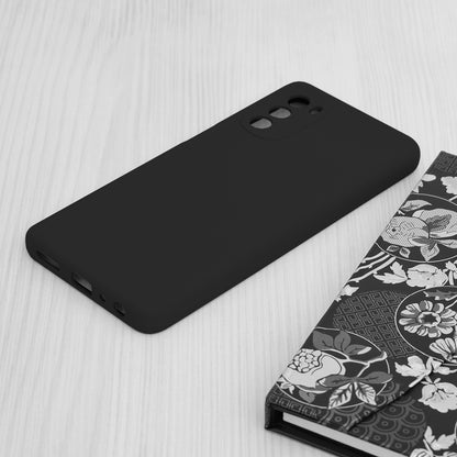 Husa de protectie Techsuit Soft Edge Silicone compatibila cu Motorola Moto G62, acoperire spate, negru