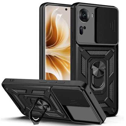 Husa de protectie Techsuit CamShield Series compatibila cu Oppo Reno11, acoperire spate, negru