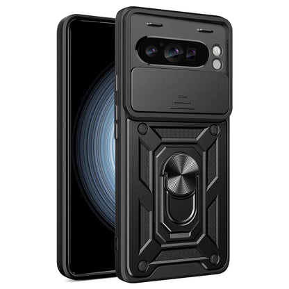 Husa de protectie Techsuit CamShield Series compatibila cu Google Pixel 9 Pro XL, acoperire spate, negru