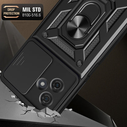 Husa de protectie Techsuit CamShield Series compatibila cu Motorola Moto G64, acoperire spate, albastru